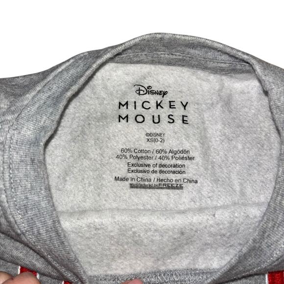 Mickey Mouse Disney Crewneck Sweatshirt Women’s XS Cozy Warm Fall Winter Magic - Picture 7 of 11